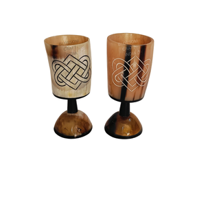 Gobelet unique fait main en corne de bœuf, tasse en corne de vache, vaisselle en corne de buffle de qualité supérieure, objet décoratif rustique, cadeau traditionnel - Product Image 2