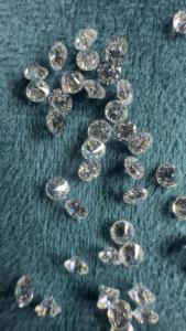 Diamantes Blancos Naturales Sueltos, Corte Brillante Redondo Personalizado, Color H, Claridad VVS2 Excelente, para Joyería - Product Image 2