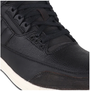 Chaussures de sport décontractées noires pour hommes, élégantes, à lacets, confortables pour la marche quotidienne, chaussures tendance. - Product Image 6