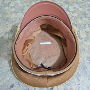 หมวกทรงสามเหลี่ยมสีขาวแบบเป็นมิตรกับสิ่งแวดล้อมสำหรับกิจกรรมกลางแจ้ง ขายส่ง หมวกทรงโบว์เลอร์สำหรับทุกเพศ ทำจากผ้าฝ้าย 100% ใช้ได้หลากหลาย - Product Image 3