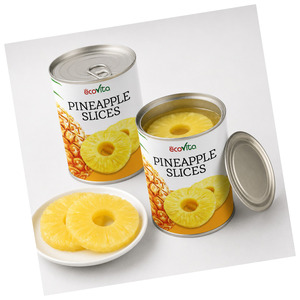 Top Selling International Standard Tasty Cheap Price Canned Pineapple in Pineapple Juice Packed in Various Size Can - Product Image 3