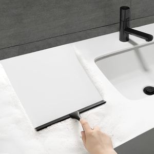 Tergivetro multiuso da 12 pollici in acciaio inossidabile nero per porte doccia, finestre del bagno e vetri dell'auto - Product Image 5
