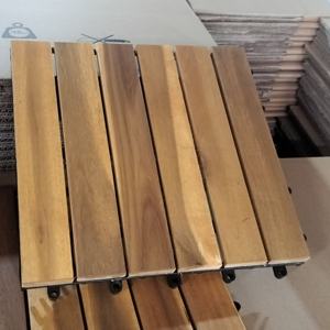 Dalles de terrasse en composite bois-plastique écologiques, imperméables, carrées, 300x300mm, pour la décoration extérieure/intérieure de la maison et du jardin - Product Image 1