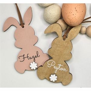 Cortadas de Madera de Huevo de Pascua al por Mayor para Manualidades, Kit de Pintura DIY para Niños, Formas de Madera MDF Cortadas con Láser, Suministros para Fiestas de Pascua - Product Image 6
