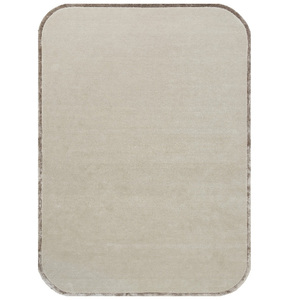 Solid Plain Hand Tufted Rug Customizable Wool Area Carpet for Living Room - Product Image 1