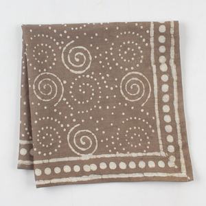 Nouvel arrivage d'écharpes bandana carrées 100% coton sur mesure couvre-chef doux imprimé à la main pour hommes pour les activités de plein air - Product Image 2