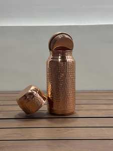 Reusable <b>Copper</b> <b>Drinking</b> <b>Bottle</b> with Airtight Lid - Product Image 6