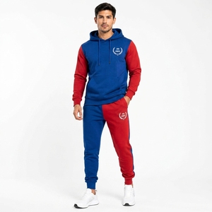 Custom Logo Oversized Hooded Autumn Tracksuit Set Printed Solid High Quality Casual Plus <b>Men's</b> Lightweight 100% Cotton <b>Pullover</b> - Product Image 1
