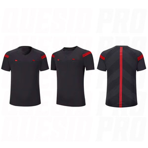 Ensemble uniforme d'arbitre de football professionnel pour hommes, maillot et short de football, survêtement officiel de l'arbitre de football thaïlandais, respirant - Product Image 3