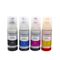 Tatrix 003 Tinta Sublimasi Warna Kompatibel Botol Berbasis Air Isi Ulang Tinta Inkjet Massal 003 untuk Epson L1110 L1210 L5196 Printer