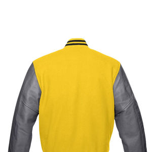 Chaquetas Varsity Impermeables Unisex de Talla Grande para Hombre, Cálidas para Invierno, Manga Larga, Color Sólido, Diseño Transpirable Personalizado 2026 - Product Image 6