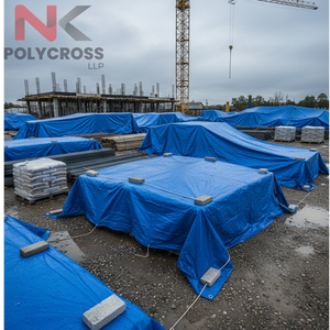 Lona Reforzada Multiusos para Materiales de Construcción, Lona Resistente para Protección en Obras al Aire Libre - Product Image 2