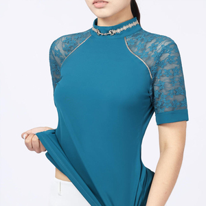 เสื้อขี่ม้าผู้หญิงแขนสั้นสั่งทำได้ สินค้าขายดี กำลังเป็นที่นิยม - Product Image 3