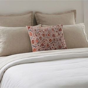 Bohemian Floral Embroidered Square <b>Throw</b> <b>Pillow</b> Cover Removable Washable Textile Decorative Cushion For Bulk Supply - Product Image 5