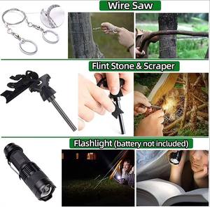 Emergency Survival <b>Bag</b> Camping <b>Kit</b> for Camping Survival Gear Bug Out Outdoor Camping <b>Tools</b> - Product Image 6