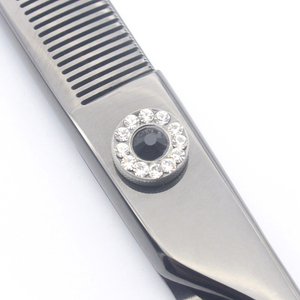 Kit de ciseaux de toilettage pour animaux de compagnie de qualité professionnelle Midnight, 6,5 pouces, acier inoxydable 440C - Product Image 4