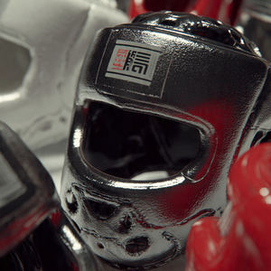 Casque de protection en cuir rembourré pour boxe, karaté, judo, réduction des chocs, protection contre les collisions, équipement d'entraînement - Product Image 4