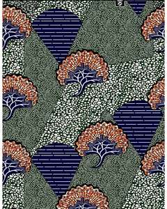 Tissu authentique africain imprimé wax, coton Ankara, textile batik pour robes, vêtements, couture, mode, vente en gros - Product Image 3