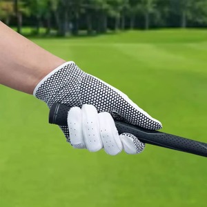 Men's Two Left Hand Synthetic Leather Non-Slip Golf <b>Gloves</b> with Hand Grips Sports <b>Moisture</b> Wicking & Breathable - Product Image 5