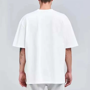 เสื้อยืดคุณภาพสูงสั่งทำพิเศษ สไตล์ผ้าฝ้ายเรียบง่ายสำหรับผู้ชาย ขายส่ง เสื้อยืดแขนสั้นใหม่จากปากีสถานสำหรับผู้ชาย - Product Image 6