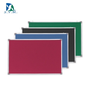 กระดานประกาศผ้าสักหลาดสีแดง SYH พร้อมกรอบและคุณสมบัติแสดงข้อความที่ทนทาน - Product Image 5