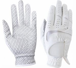 Gant de golf en cuir Cabretta pour main droite, antidérapant, à doigts entiers, respirant, unisexe, fermeture à enfiler - Product Image 2