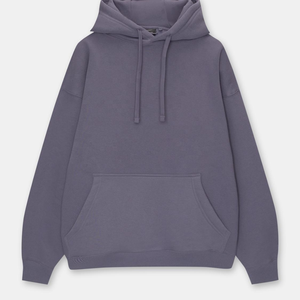 Sudadera con Capucha Extra Grande para Hombre, Color Lila Francés, Forro Polar Térmico de Invierno con Bolsillo con Solapa y Cuello con Capucha, Talla XL, Precio al por Mayor - Product Image 5