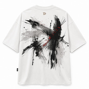 Camiseta de Hombre de Algodón Peinado Premium, Marca Privada, MOQ Bajo, con Estampado Gráfico - Product Image 2