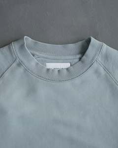 400GSM Heavyweight Crewneck Sweatshirt Mens Custom Boxy Oversized French Terry Luxury Streetwear Blanks Cotton Meeroos - Product Image 2