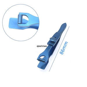 Pince à rouleaux épithelial, instrument chirurgical ophtalmique, pince en acier inoxydable de haute qualité, instruments chirurgicaux Surgiright - Product Image 4