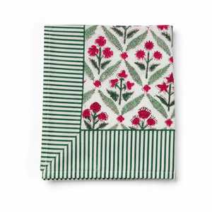 <b>Blue</b> Floral Printed 100% Cotton napkin Reusable Washable Table <b>Runner</b> Dining Table Decor for Home Wedding Party - Product Image 1