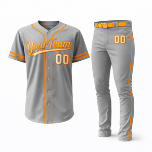 Maillot de softball personnalisé à manches longues en polyester respirant et antibactérien pour homme, impression numérique, vente en gros 2025 - Product Image 4