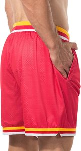 Shorts respirants pour hommes 100% polyester en maille, taille élastique, impression par sublimation graphique personnalisée, shorts pour hommes, meilleur short de rue - Product Image 3