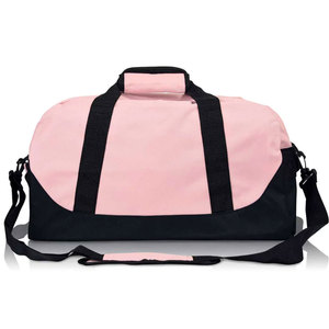 Wholesale Custom Made 600D Sports Duffle <b>Bag</b> With Shoulder Strap And Front Zip Pocket Large Capacity Travel Duffel <b>Bags</b> - Product Image 3