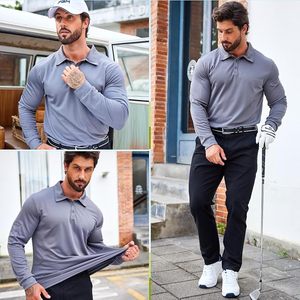 Polos de Manga Larga para Hombre, Polo de Golf de Secado Rápido para Hombre - Product Image 3