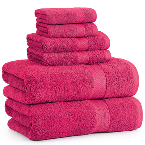 Serviettes en coton multi-usages en gros, fabricant sur mesure, serviettes douces à séchage rapide pour le nettoyage, le fitness et les voyages - Product Image 6