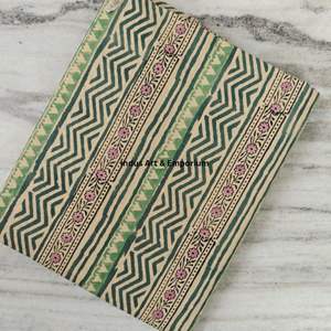 Tela de Algodón Cambray Estampada a Bloques 60x60, Tela de Algodón con Estampado Tradicional Jaipuri - Product Image 2