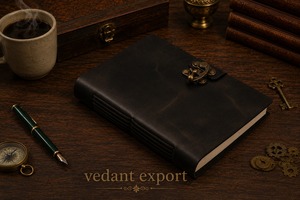 Cuaderno Ejecutivo de Cuero, Diario de Cuero Hecho a Mano, Cuaderno de Escritura de Cuero, Diario de Escritura Vintage Hecho a Mano - Product Image 1