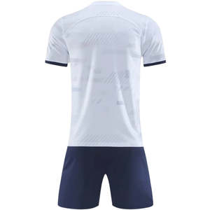 Tenue de football personnalisée Starlet International, maillot rouge et noir, ensemble short, polyester respirant, adulte unisexe - Product Image 2
