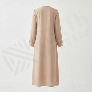 Elegante Abaya Musulmana para Mujer, Larga hasta el Suelo, Manga Larga, Servicio OEM de Alta Calidad, Moda Modesta para Uso Diario, Color Personalizado - Product Image 2
