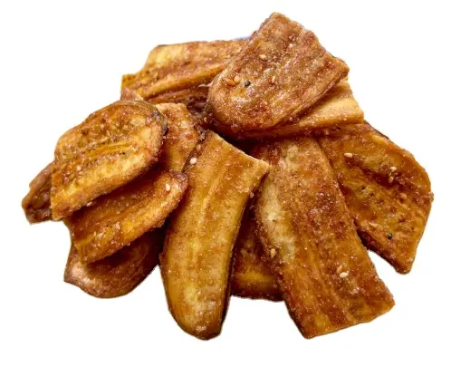Bestel Knapperige Bananenchips Gedroogd Met Sesamzaadjes Gember, Goede Smaak Gemaakt In Vietnam