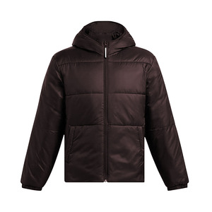 Chaqueta de invierno para hombre, rellena de algodón, estilo urbano, a prueba de viento, con diseño y talla personalizados. - Product Image 1