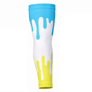 Mangas de compresión deportivas personalizadas para fitness, entrenamiento, correr, ciclismo, baloncesto, absorción de humedad, elásticas. - Product Image 6