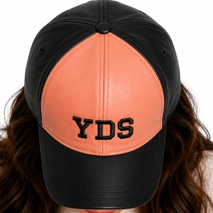 Unisex Leather <b>Baseball</b> <b>Cap</b> Premium Leather Adjustable Durable Comfortable Fashion Hat Front Letter Design Casual Wear Fasion - Product Image 5
