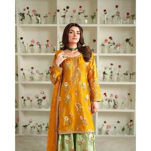 Hermosa parte superior inferior de la mujer y elegante Dupatta para Fiestas-Conjuntos de trajes elegantes - Product Image 2