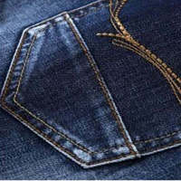Pantalon en jean droit délavé de haute qualité pour homme, personnalisé, respirant, séchage rapide, 100 % coton, style urbain