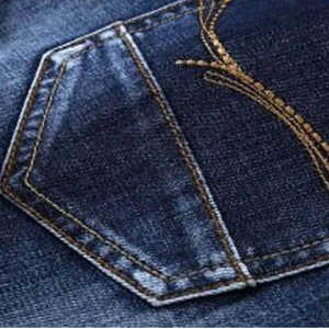 กางเกงยีนส์ทรงตรงคุณภาพสูงสำหรับผู้ชาย แบบสั่งทำพิเศษ ระบายอากาศได้ดี ปักลาย สไตล์ไฮสตรีท - Product Image 2