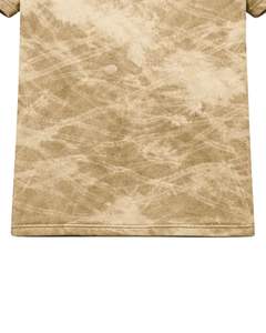 Camiseta Beige con Efecto Teñido para Hombre, Cuello Redondo, Manga Corta, Algodón, Estilo Casual Urbano, Lavado Vintage, Personalizable, OEM, Proveedor Mayorista de Camisetas - Product Image 6