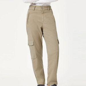 Pantalones Vaqueros Anchos de Mezclilla Estilo Cargo Casuales para Mujer, Pantalones Cargo de Moda Personalizados al por Mayor - Product Image 2