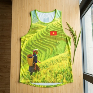 Custom Runner Tank Top OEM ODM Wholesale Quick Dry <b>Running</b> <b>Singlet</b> Manufacturer - Product Image 1